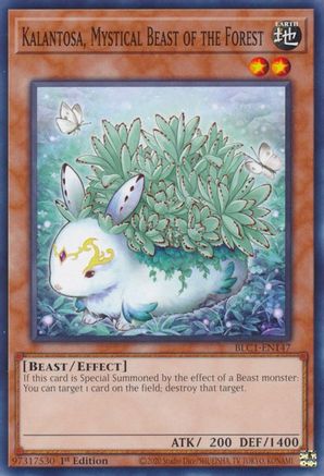 Kalantosa, Mystical Beast of the Forest (BLC1-EN147) - Battles of Legend: Chapter 1 1st Edition - Premium Yugioh Single from Konami - Just $0.25! Shop now at Game Crave Tournament Store