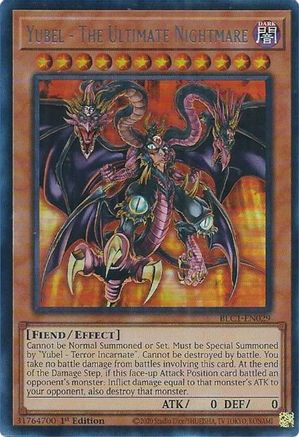 Yubel - The Ultimate Nightmare (Silver) (BLC1-EN029) - Battles of Legend: Chapter 1 1st Edition - Premium Yugioh Single from Konami - Just $0.37! Shop now at Game Crave Tournament Store