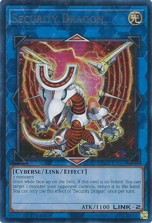 Security Dragon (Silver) (BLC1-EN043) - Battles of Legend: Chapter 1 1st Edition - Premium Yugioh Single from Konami - Just $0.25! Shop now at Game Crave Tournament Store