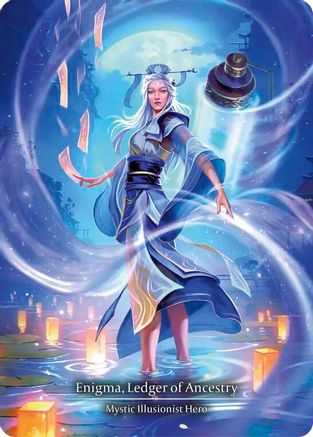 Enigma, Ledger of Ancestry (Marvel) (MST025) - Part the Mistveil Cold Foil