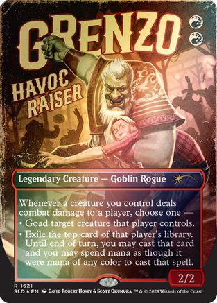 Grenzo, Havoc Raiser (Rainbow Foil) (SLD-1621) - Secret Lair Drop Series Foil - Premium MTG Single from Wizards of the Coast - Just $1.17! Shop now at Game Crave Tournament Store