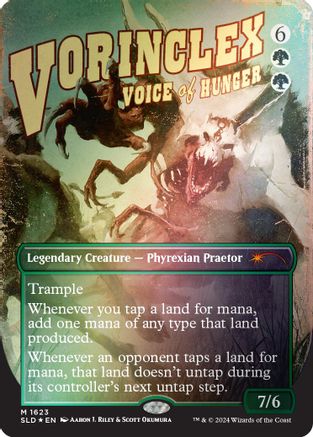 Vorinclex, Voice of Hunger (Rainbow Foil) (SLD-1623) - Secret Lair Drop Series Foil - Premium MTG Single from Wizards of the Coast - Just $4.27! Shop now at Game Crave Tournament Store