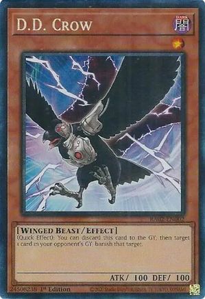 D.D. Crow (PCR) (RA02-EN002) - 25th Anniversary Rarity Collection II 1st Edition - Premium Yugioh Single from Konami - Just $2.07! Shop now at Game Crave Tournament Store