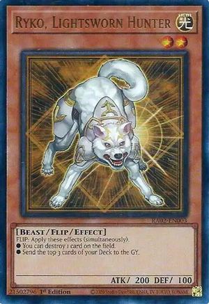 Ryko, Lightsworn Hunter (UR) (RA02-EN003) - 25th Anniversary Rarity Collection II 1st Edition - Premium Yugioh Single from Konami - Just $0.25! Shop now at Game Crave Tournament Store