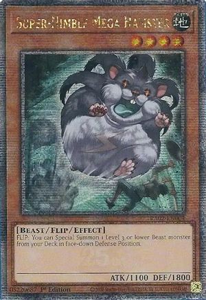 Super-Nimble Mega Hamster (Quarter Century Secret Rare) (RA02-EN004) - 25th Anniversary Rarity Collection II 1st Edition - Premium Yugioh Single from Konami - Just $3.02! Shop now at Game Crave Tournament Store