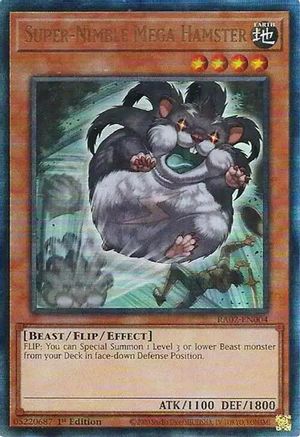 Super-Nimble Mega Hamster (PUR) (RA02-EN004) - 25th Anniversary Rarity Collection II 1st Edition - Premium Yugioh Single from Konami - Just $0.39! Shop now at Game Crave Tournament Store