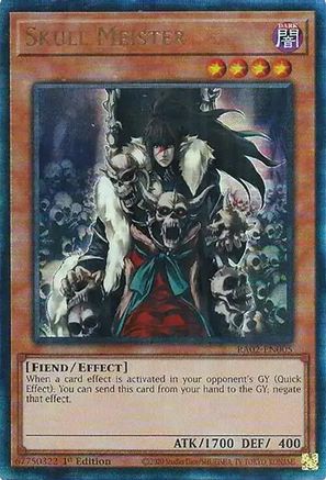 Skull Meister (PUR) (RA02-EN005) - 25th Anniversary Rarity Collection II 1st Edition - Premium Yugioh Single from Konami - Just $0.35! Shop now at Game Crave Tournament Store