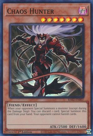 Chaos Hunter (RA02-EN007) - 25th Anniversary Rarity Collection II 1st Edition - Premium Yugioh Single from Konami - Just $0.25! Shop now at Game Crave Tournament Store