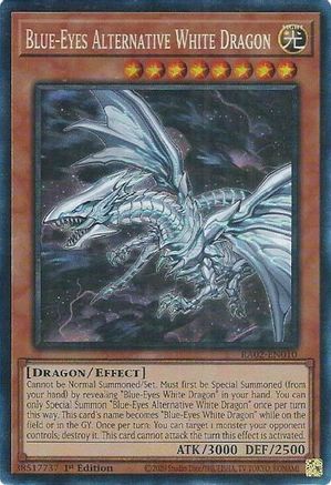 Blue-Eyes Alternative White Dragon (PCR) (RA02-EN010) - 25th Anniversary Rarity Collection II 1st Edition - Premium Yugioh Single from Konami - Just $0.92! Shop now at Game Crave Tournament Store