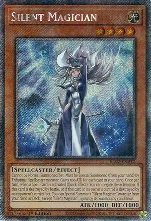 Silent Magician (Platinum Secret Rare) (RA02-EN012) - 25th Anniversary Rarity Collection II 1st Edition - Premium Yugioh Single from Konami - Just $0.74! Shop now at Game Crave Tournament Store