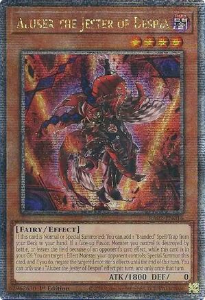 Aluber the Jester of Despia (Quarter Century Secret Rare) (RA02-EN016) - 25th Anniversary Rarity Collection II 1st Edition - Premium Yugioh Single from Konami - Just $6.15! Shop now at Game Crave Tournament Store