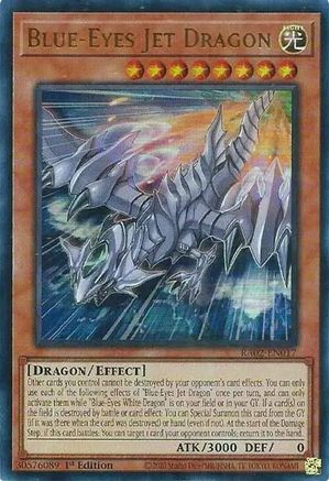 Blue-Eyes Jet Dragon (UR) (RA02-EN017) - 25th Anniversary Rarity Collection II 1st Edition - Premium Yugioh Single from Konami - Just $0.25! Shop now at Game Crave Tournament Store