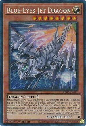 Blue-Eyes Jet Dragon (PCR) (RA02-EN017) - 25th Anniversary Rarity Collection II 1st Edition - Premium Yugioh Single from Konami - Just $0.79! Shop now at Game Crave Tournament Store