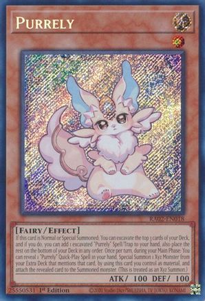 Purrely (Secret Rare) (RA02-EN018) - 25th Anniversary Rarity Collection II 1st Edition - Premium Yugioh Single from Konami - Just $0.32! Shop now at Game Crave Tournament Store