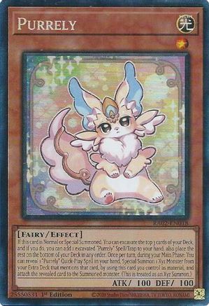 Purrely (PCR) (RA02-EN018) - 25th Anniversary Rarity Collection II 1st Edition - Premium Yugioh Single from Konami - Just $0.46! Shop now at Game Crave Tournament Store