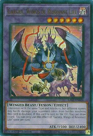Garura, Wings of Resonant Life (UR) (RA02-EN024) - 25th Anniversary Rarity Collection II 1st Edition - Premium Yugioh Single from Konami - Just $0.32! Shop now at Game Crave Tournament Store