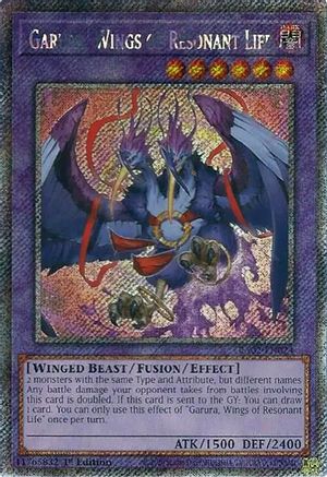 Game Crave Tournament Store - Garura, Wings of Resonant Life (Platinum  Secret Rare) (RA02-EN024)