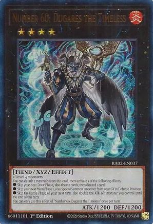 Number 60: Dugares the Timeless (UR) (RA02-EN037) - 25th Anniversary Rarity Collection II 1st Edition - Premium Yugioh Single from Konami - Just $0.25! Shop now at Game Crave Tournament Store