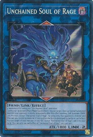 Unchained Soul of Rage (PCR) (RA02-EN041) - 25th Anniversary Rarity Collection II 1st Edition - Premium Yugioh Single from Konami - Just $0.36! Shop now at Game Crave Tournament Store
