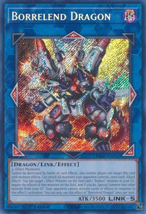 Borrelend Dragon (Secret Rare) (RA02-EN043) - 25th Anniversary Rarity Collection II 1st Edition - Premium Yugioh Single from Konami - Just $0.25! Shop now at Game Crave Tournament Store