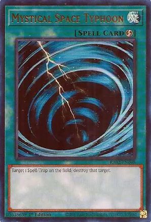 Mystical Space Typhoon (UR) (RA02-EN048) - 25th Anniversary Rarity Collection II 1st Edition - Premium Yugioh Single from Konami - Just $0.25! Shop now at Game Crave Tournament Store
