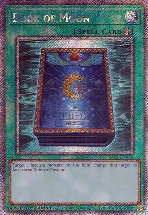 Book of Moon (Platinum Secret Rare) (RA02-EN050) - 25th Anniversary Rarity Collection II 1st Edition - Premium Yugioh Single from Konami - Just $5.05! Shop now at Game Crave Tournament Store