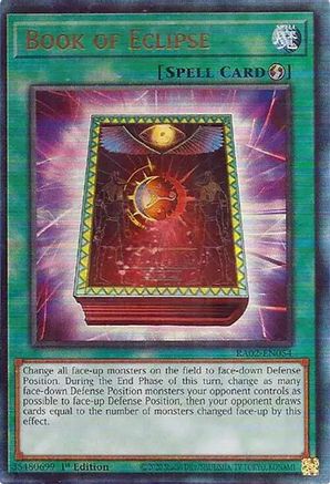 Book of Eclipse (PUR) (RA02-EN054) - 25th Anniversary Rarity Collection II 1st Edition - Premium Yugioh Single from Konami - Just $1.50! Shop now at Game Crave Tournament Store