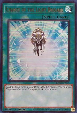 Charge of the Light Brigade (UR) (RA02-EN055) - 25th Anniversary Rarity Collection II 1st Edition - Premium Yugioh Single from Konami - Just $0.25! Shop now at Game Crave Tournament Store