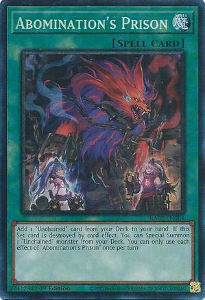 Abomination's Prison (PCR) (RA02-EN064) - 25th Anniversary Rarity Collection II 1st Edition - Premium Yugioh Single from Konami - Just $0.26! Shop now at Game Crave Tournament Store