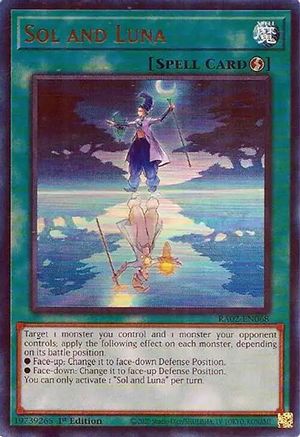 yugioh 25th anniversary cards Game Crave Tournament Store - Sol and Luna (UR) (RA02-EN068)