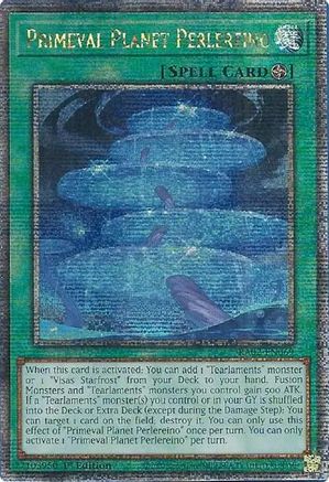 Primeval Planet Perlereino (Quarter Century Secret Rare) (RA02-EN069) - 25th Anniversary Rarity Collection II 1st Edition - Premium Yugioh Single from Konami - Just $5.74! Shop now at Game Crave Tournament Store