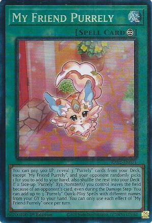 My Friend Purrely (PCR) (RA02-EN071) - 25th Anniversary Rarity Collection II 1st Edition - Premium Yugioh Single from Konami - Just $0.32! Shop now at Game Crave Tournament Store