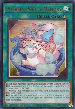 Game Crave Tournament Store - Purrely Pretty Memory (UR) (RA02-EN072) - 25th Anniversary Rarity Collection II 1st Edition Game Crave Tournament Store - Purrely Pretty Memory (UR) (RA02-EN072) - 25th Anniversary Rarity Collection II 1st Edition