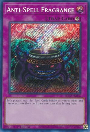 Anti-Spell Fragrance (Secret Rare) (RA02-EN076) - 25th Anniversary Rarity Collection II 1st Edition - Premium Yugioh Single from Konami - Just $0.25! Shop now at Game Crave Tournament Store