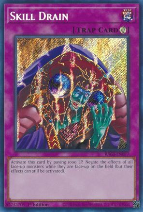 Skill Drain (Secret Rare) (RA02-EN077) - 25th Anniversary Rarity Collection II 1st Edition - Premium Yugioh Single from Konami - Just $0.58! Shop now at Game Crave Tournament Store
