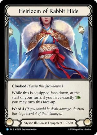 Heirloom of Rabbit Hide (MST028) - Part the Mistveil Cold Foil