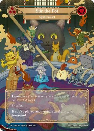 Stir the Pot // Inner Chi (Marvel) (MST101) - Part the Mistveil Cold Foil