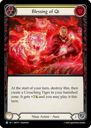 Blessing of Qi (Yellow) (MST171) - Part the Mistveil