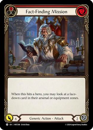 Fact-Finding Mission (Red) (MST206) - Part the Mistveil Rainbow Foil