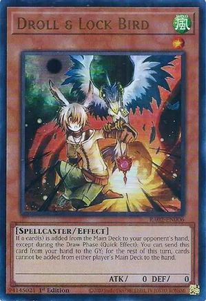 Droll & Lock Bird (UR) (RA02-EN006) - 25th Anniversary Rarity Collection II 1st Edition - Premium Yugioh Single from Konami - Just $0.93! Shop now at Game Crave Tournament Store
