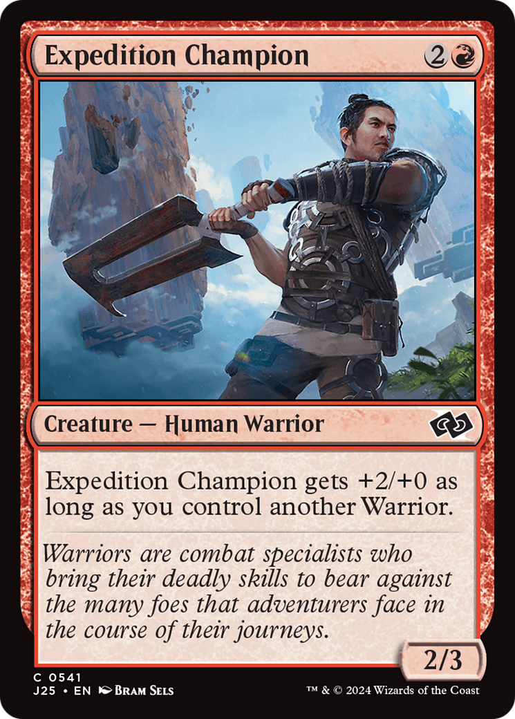 Expedition Champion (J25-541) - Foundations Jumpstart - Premium MTG Single from Wizards of the Coast - Just $0.25! Shop now at Game Crave Tournament Store