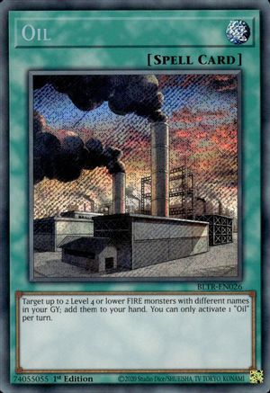 Oil (BLTR-EN026) - Battles of Legend: Terminal Revenge 1st Edition - Premium Yugioh Single from Konami - Just $1.58! Shop now at Game Crave Tournament Store