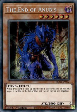 The End of Anubis (BLTR-EN052) - Battles of Legend: Terminal Revenge 1st Edition - Premium Yugioh Single from Konami - Just $0.26! Shop now at Game Crave Tournament Store