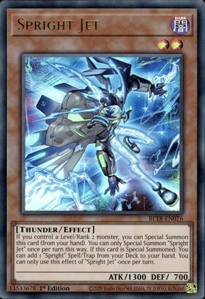Spright Jet (BLTR-EN076) - Battles of Legend: Terminal Revenge 1st Edition - Premium Yugioh Single from Konami - Just $0.25! Shop now at Game Crave Tournament Store