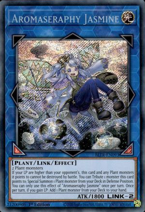 Aromaseraphy Jasmine (BLTR-EN093) - Battles of Legend: Terminal Revenge 1st Edition - Premium Yugioh Single from Konami - Just $1.82! Shop now at Game Crave Tournament Store