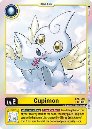 Cupimon (Box Promotion Pack: Infernal Ascension) (EX6-003) - Infernal Ascension Foil - Premium Digimon Single from Bandai - Just $4.88! Shop now at Game Crave Tournament Store