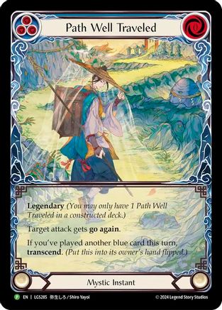 Path Well Traveled // Inner Chi - LGS285 (LGS285) - Flesh and Blood: Promo Cards Rainbow Foil