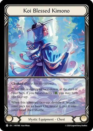 Koi Blessed Kimono (Extended Art) (MST068) - Part the Mistveil Cold Foil