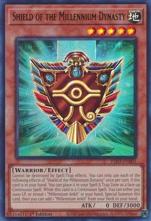 Shield of the Millennium Dynasty (INFO-EN003) - The Infinite Forbidden 1st Edition - Premium Yugioh Single from Konami - Just $1.55! Shop now at Game Crave Tournament Store