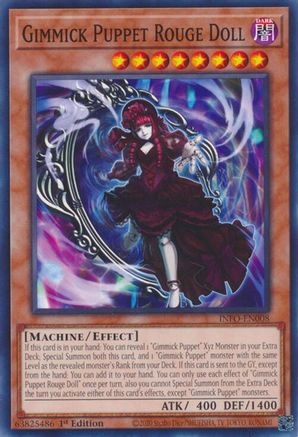 Gimmick Puppet Rouge Doll (INFO-EN008) - The Infinite Forbidden 1st Edition - Premium Yugioh Single from Konami - Just $0.25! Shop now at Game Crave Tournament Store
